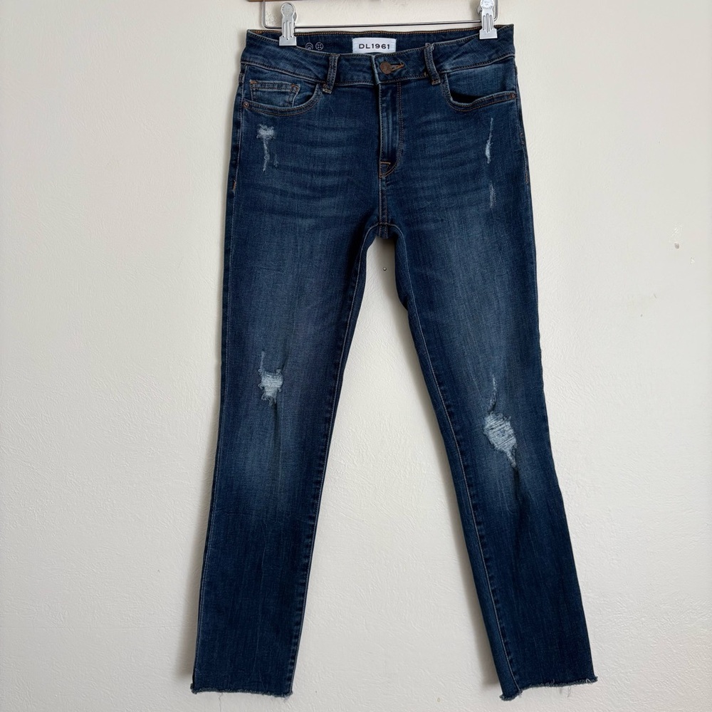 DL1961 Florence Instasculpt Strive Designer Denim Jeans Sz 27 Inseam 26